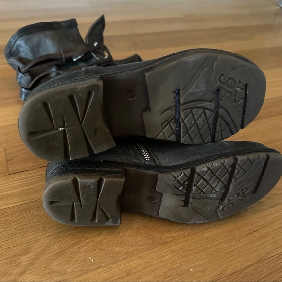 A.S.98 Bradley Boho Mid-calf Distressed Boots - Picture 9 of 14